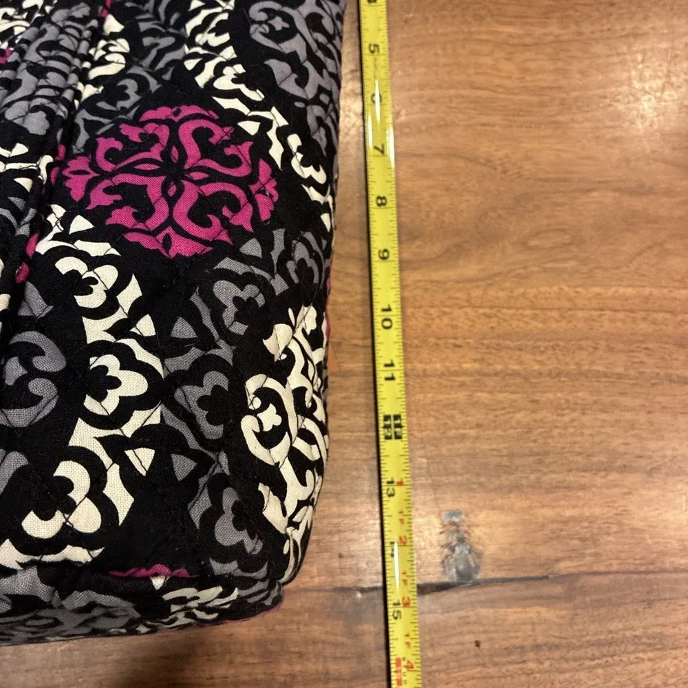 Vera Bradley 2013 Magenta Canterberry Tote,  Large Quilted Cotton Purse
